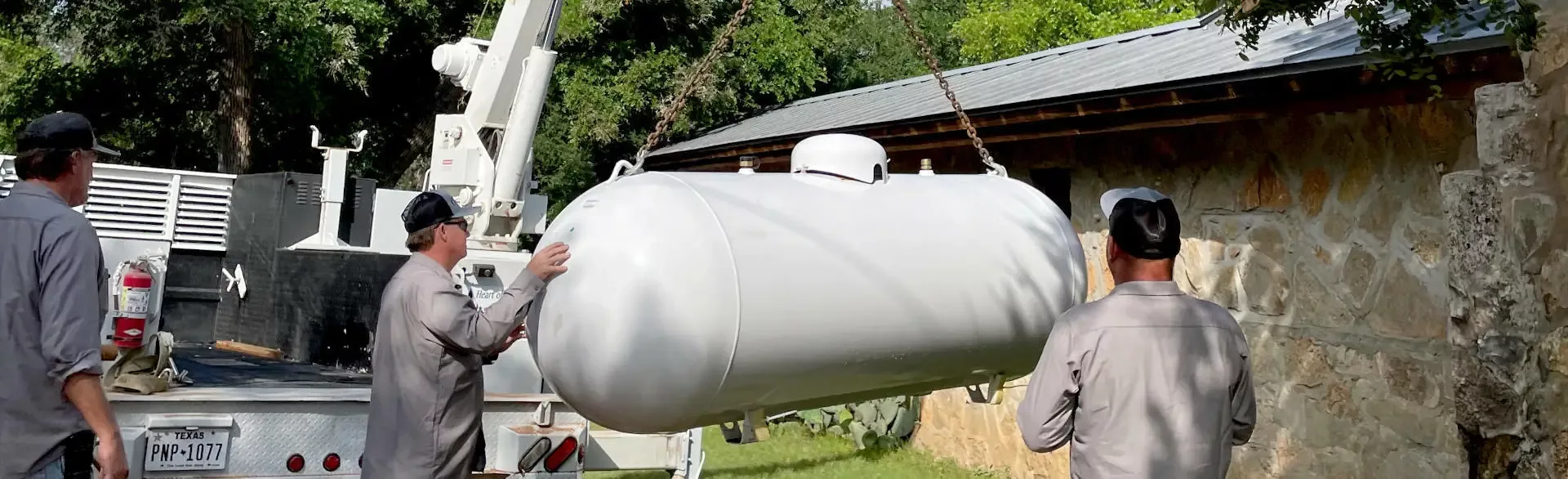 Propane Tank Installation