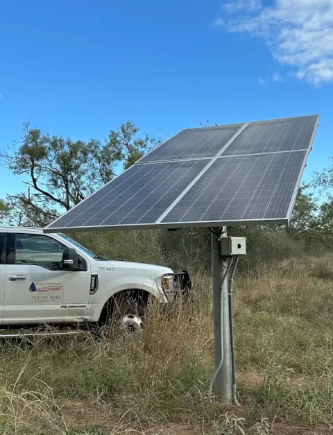 Solor power water pump