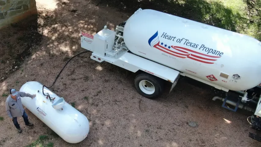 Propane tank refill