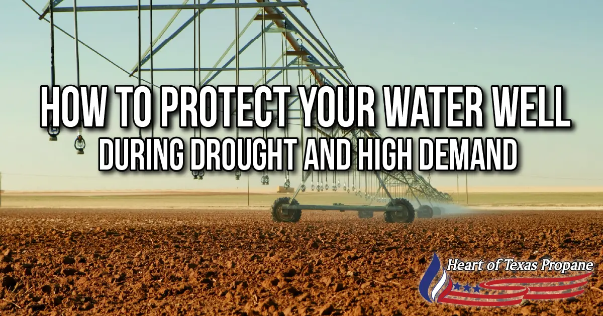 Drought water well tips texas