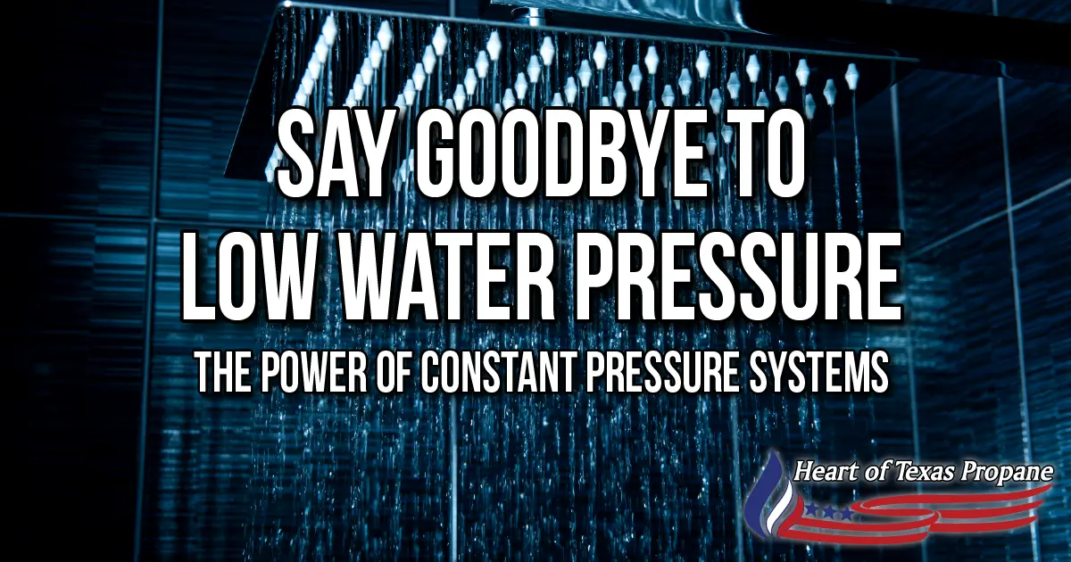 Fix low water pressure constant pressure system featured
