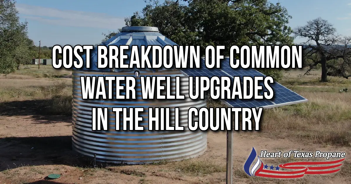 Water well upgrade costs featured